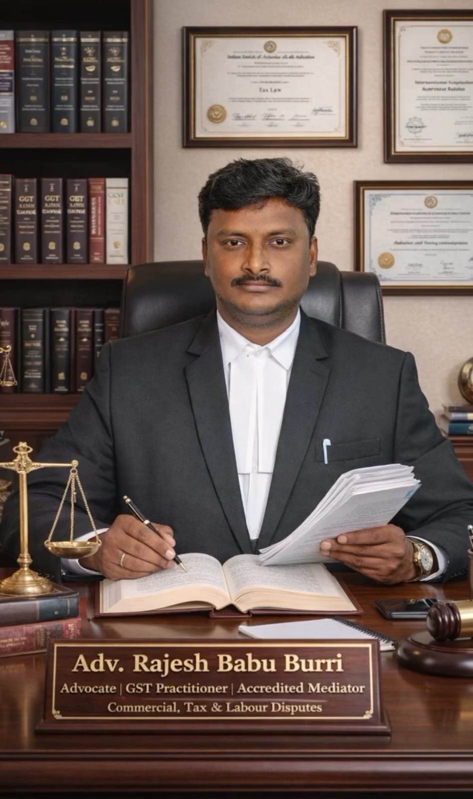 Adv. Rajesh Babu Burri
